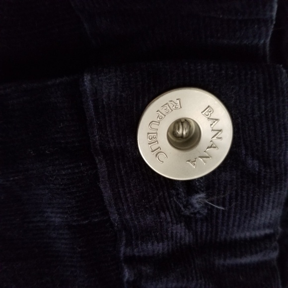 Banana Republic Corduroy Jeans Navy 2 - Picture 7 of 7